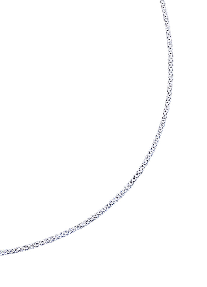 Himbeerkette aus Silber 