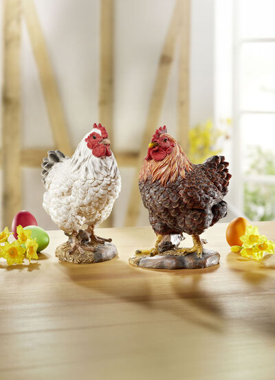 Huhn aus Polyresin, , large