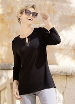 Shirt mit Zierring , 