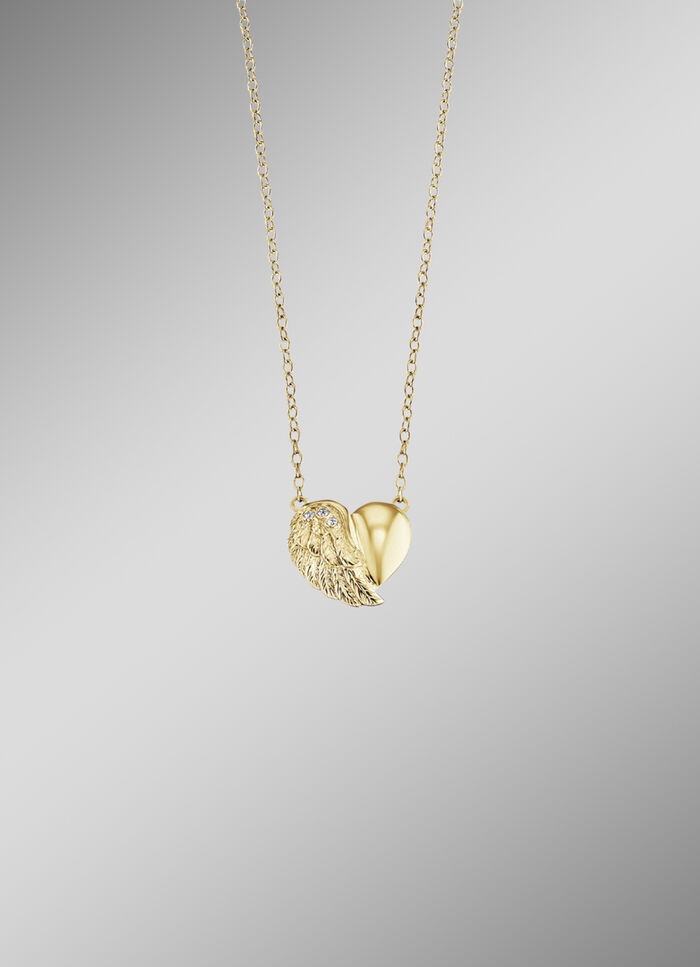 Halskette &laquo;Herzfl&uuml;gel&raquo; 