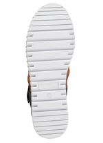 ELENA EDEN Sandale aus genarbtem Nappaleder 