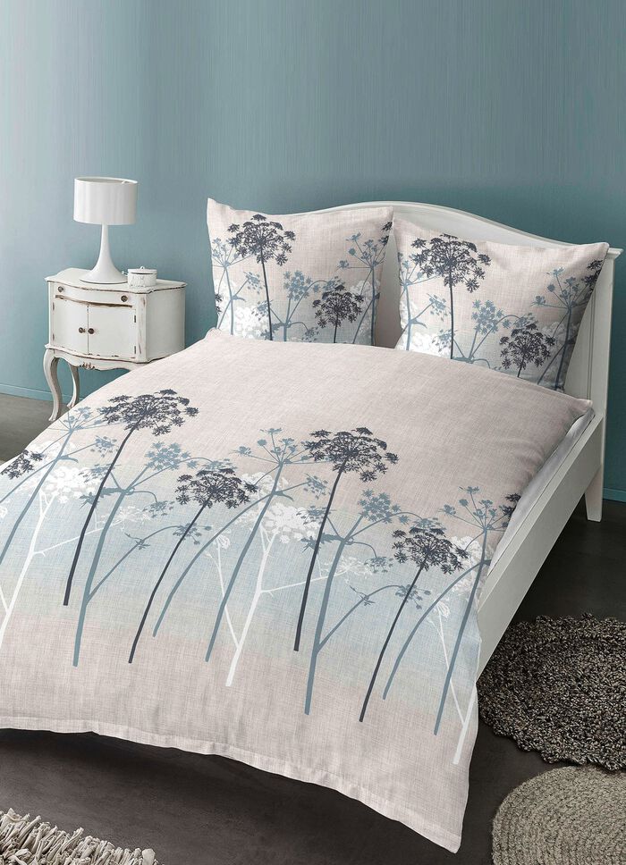 Feinbiber Bettwäsche-Garnitur von Castell 