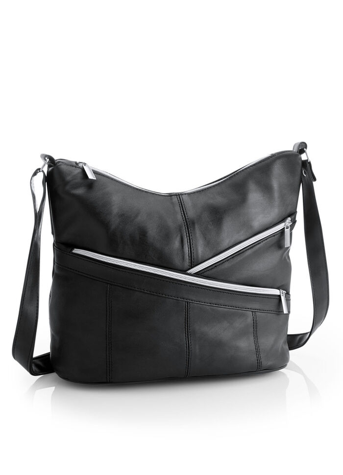 Tasche aus Lamm-Nappaleder SCHWARZ