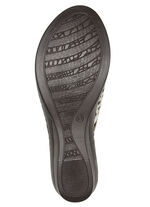 ELENA EDEN-Clog aus gepr&auml;gtem Rind-Nappaleder WEISS