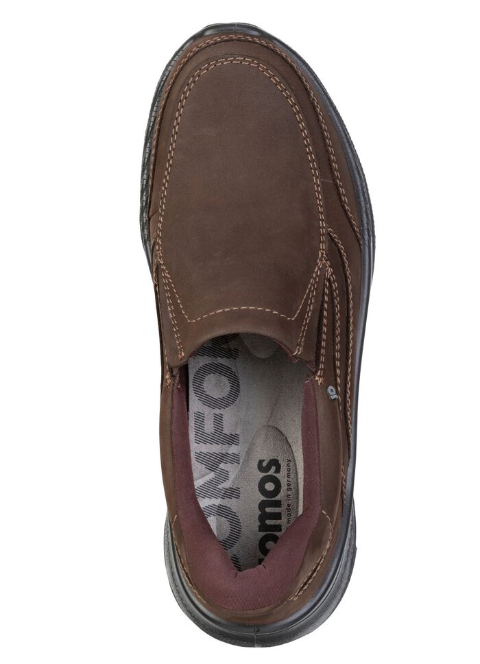 Klassische Herren-Slipper, Weite H, mit herausnehmbarem Fussbett 