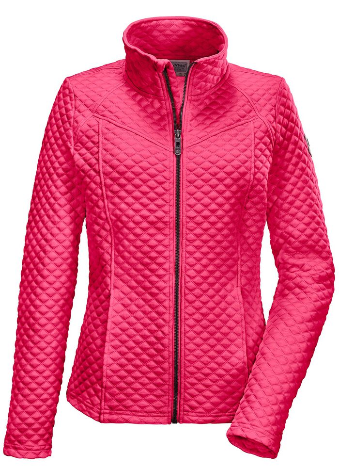 Modische Damen-Stretch-Jacke mit Jaquard-Steppmuster ROS&Eacute;