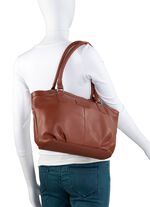 Laurina, Tasche, Damen, aus Leder COGNAC