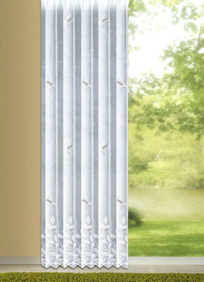 Langvorhang mit Universalschienenband 