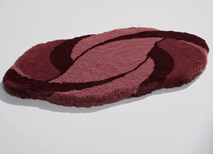 Barfussweiche Badvorleger von Kleine Wolke ALTROSA