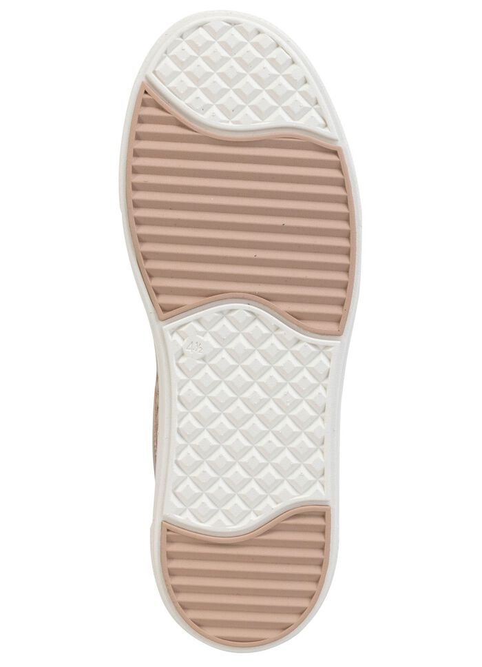 ELENA EDEN Sneaker aus Nappaleder mit luftiger Perforation GOLD