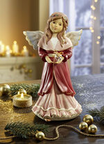 Engel Herzliche Wintergrüsse von Goebel BORDEAUX