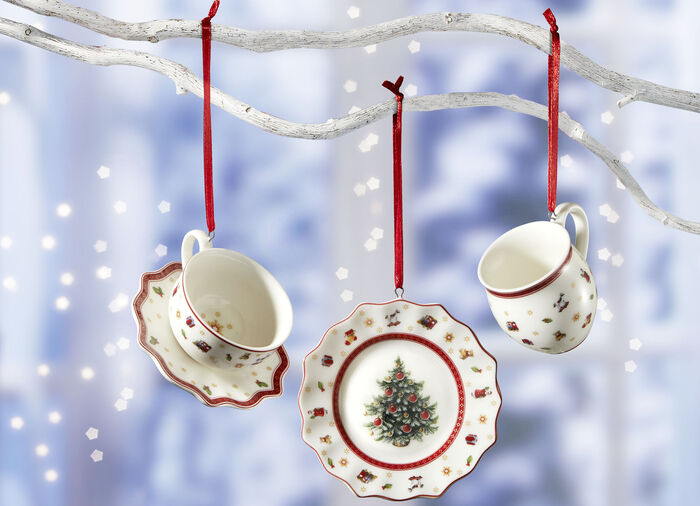 Villeroy & Boch Baumh&auml;nger aus Porzellan, 3er-Set 