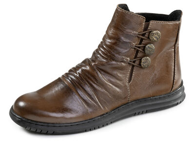 Gemini, modische Damen-Boots, Winterschuhe, Weite G, mite herausnehmbarem Fussbett 