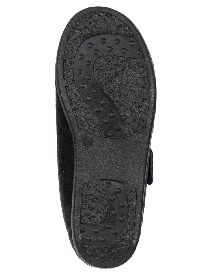 Bequeme Damen-Klettschuhe, Weite H, mit herausnehmbarem Fussbett 