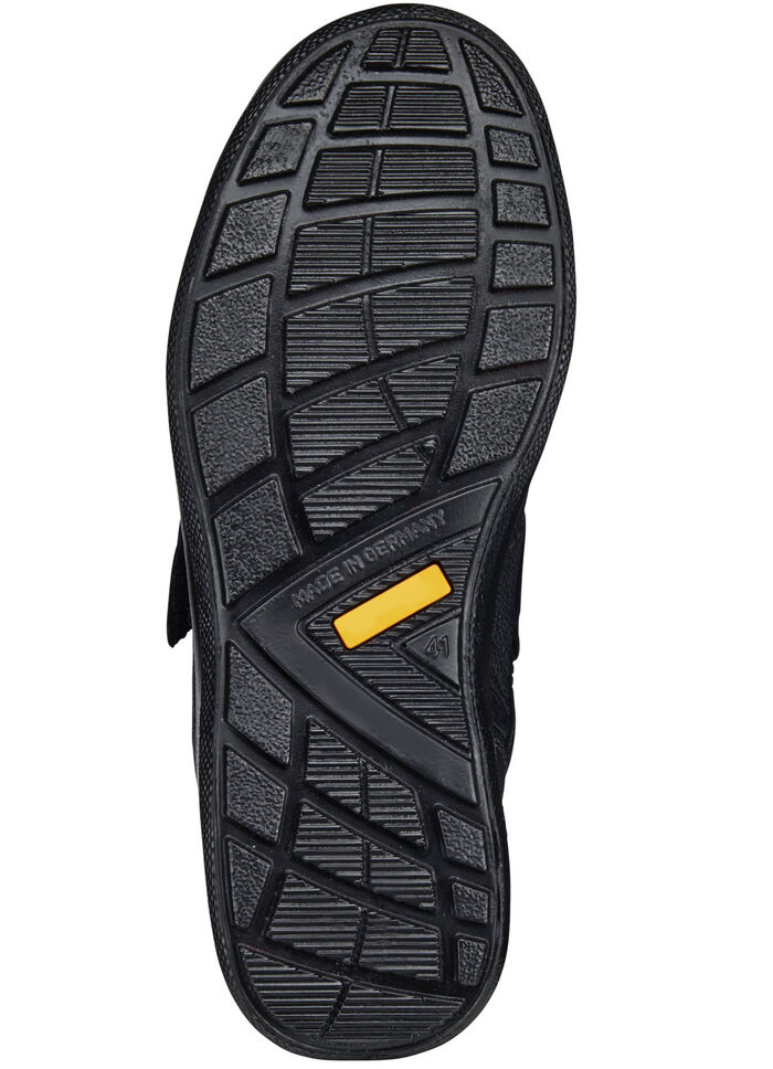 GINO GALANTE, sportliche Herren-Slipper, Weite H, mit herausnehmbarem Fussbett SCHWARZ