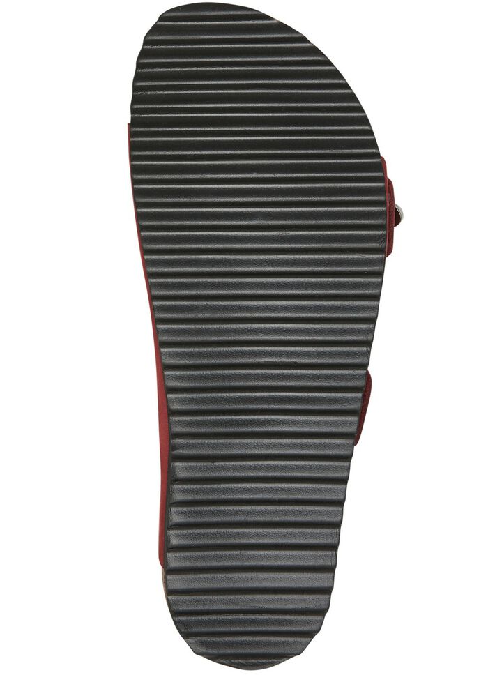 Andrea Conti Pantolette mit bunt bedrucktem Lederfussbett BORDEAUX