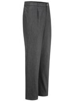 «Klaus Modelle»-Edeljeans mit Bundfalten in 2 Farben ANTHRAZIT