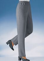 Hose in bequemer Schlupfform MITTELGRAU MEL.