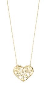 Romantischer Anh&auml;nger mit Ankerkette 