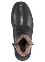 GINO GALANTE, gef&uuml;tterte Herren-Stiefel, Winterschuhe, mit Lammfell 