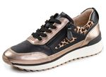 Caprice, trendige Damen-Sneaker, Weite G, mit herausnehmbarem Lederfussbett 