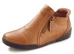 Andrea Conti, sportliche Damen-Boots, mit herausnehmbarem Fussbett COGNAC