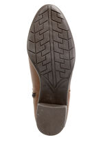 ELENA EDEN Stiefelette mit angesagten Ziernieten COGNAC