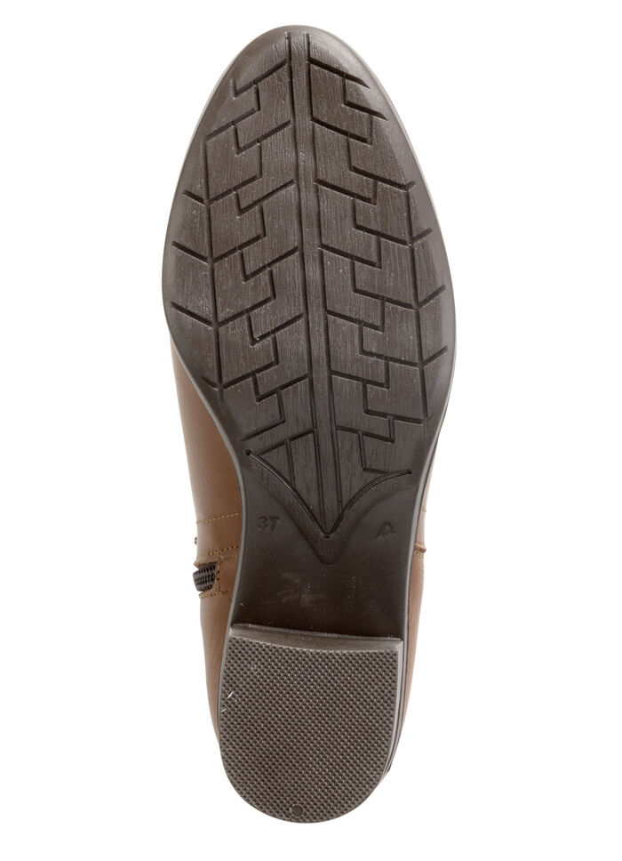 ELENA EDEN Stiefelette mit angesagten Ziernieten COGNAC