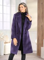 Mantel mit Knopfleiste 