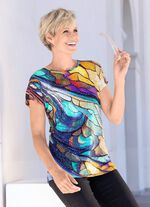 Shirt mit Strasszier 