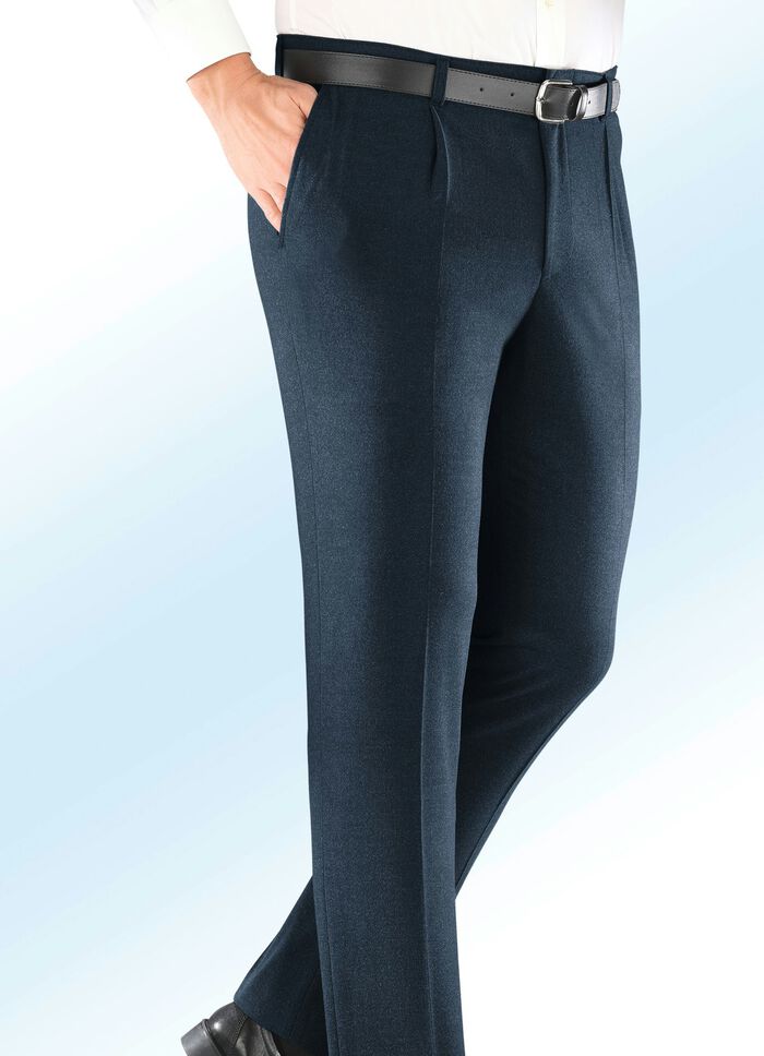 «Klaus Modelle»-Dehnbundhose mit Bundfalten, 