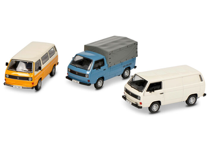 VW T3 Modelle 40 Jahre, 3er-Set 