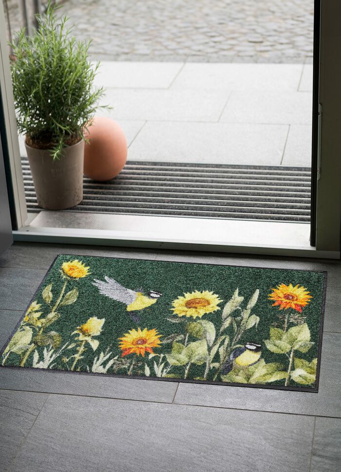 Fussmatte mit rutschhemmender R&uuml;ckseite BUNT