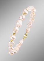 Armband mit SW-Zuchtperlen und Keshi-Perlen 