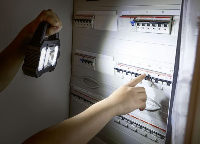 Solar-Arbeitslampe von EASYmaxx 