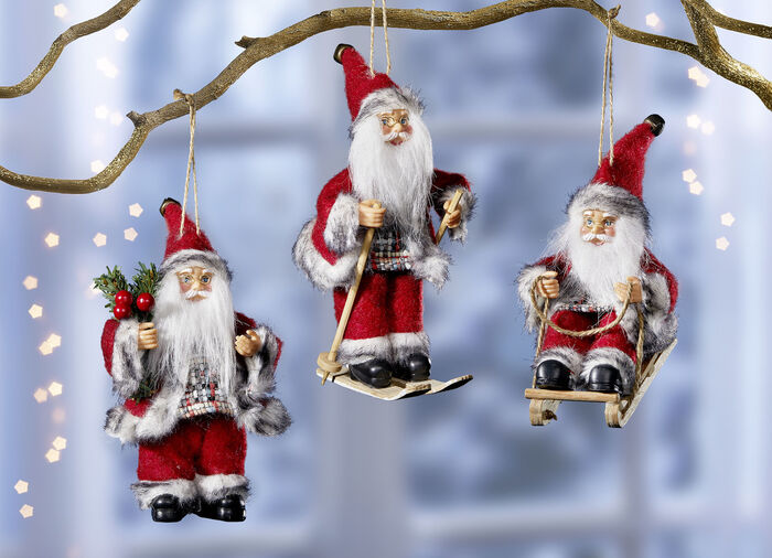Weihnachtsmänner, 3er-Set 