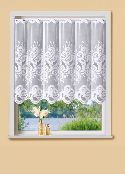 Kleinfenster-Store mit Stangendurchzug 