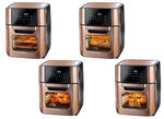 10-in-1 Heißluft-Fritteuse SCHWARZ-ROSÉGOLD