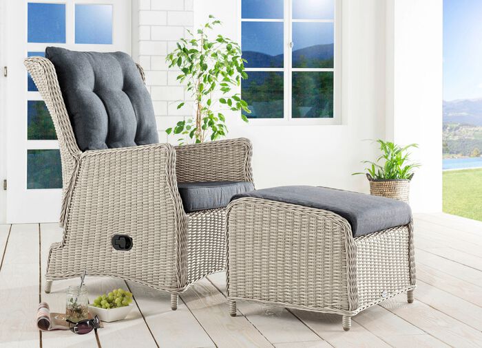 Relaxsessel Casa oder passender Fusshocker 