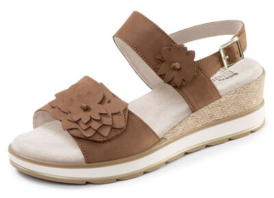 ELENA EDEN, leichte Damen-Sandaletten, Weite G, mit Klettverschluss 