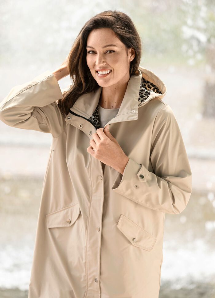 Mantel in leichter A-Linie 