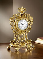 Tischuhr im Barockstil 