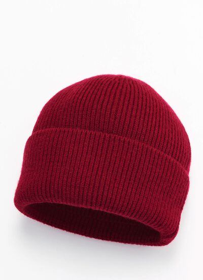 Trendige Damen-Mütze, mit breitem Umschlag 