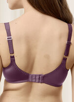  Triumph-Ladyform Soft-Minimizer-Bügel-BH AUBERGINE