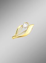 Wundervolle Anstecknadel mit S&uuml;sswasser-Zuchtperle 