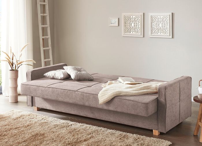 Schlafsofa mit Bettkasten 