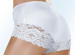 Dreierpack Pants mit Elastikspitze WEISS