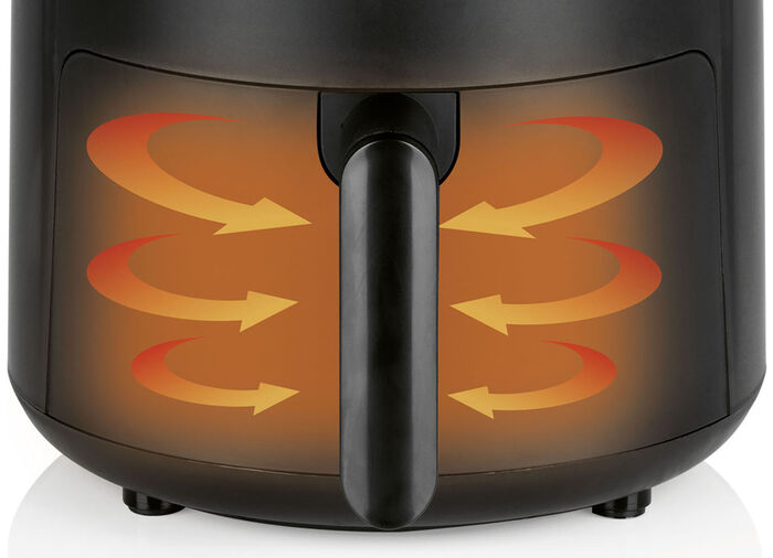 Heissluftofen, Grill und Fritteuse in einem – aussen kross, innen zart WEISS