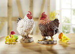 Huhn aus Polyresin, 