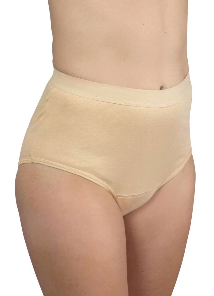 Hygiene-Damen-Slip, High-waist, von Hydas BEIGE